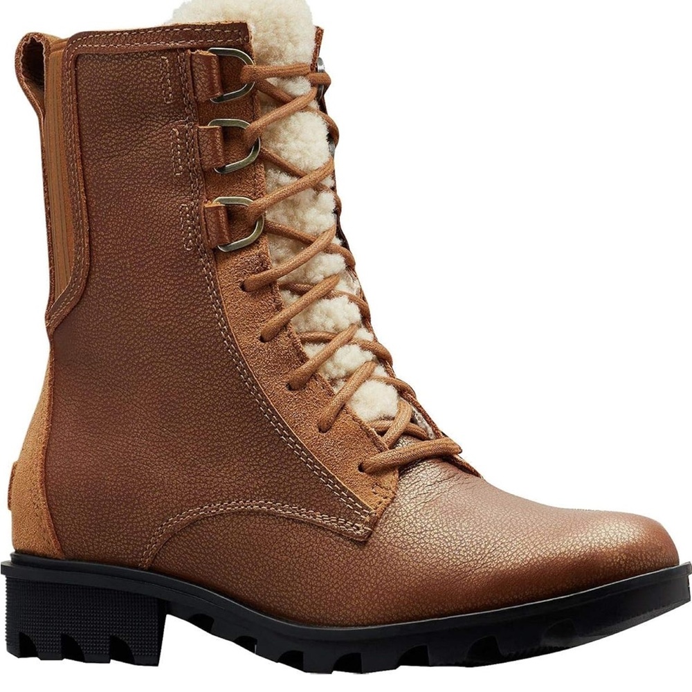 Sorel Phoenix Lace Shearling Sz 10.5
